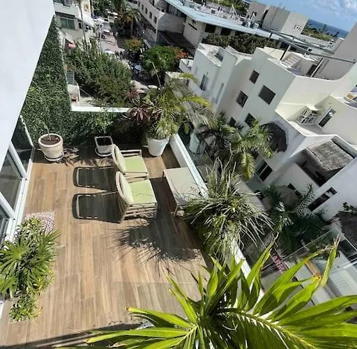 Apartamento Penthouse On 5av! Private Pool! Rooftop With Ocean View Playa del Carmen