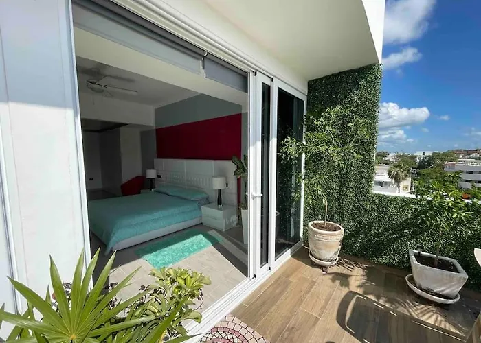 Penthouse On 5av! Private Pool! Rooftop With Ocean View Playa del Carmen