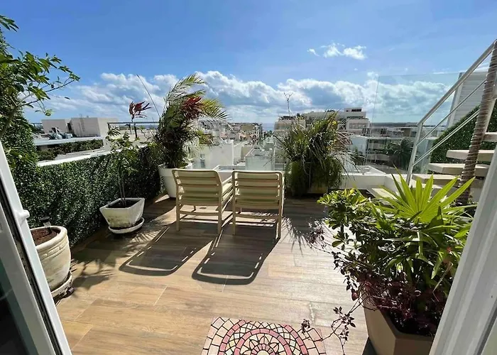 Penthouse On 5av! Private Pool! Rooftop With Ocean View Apartamento
