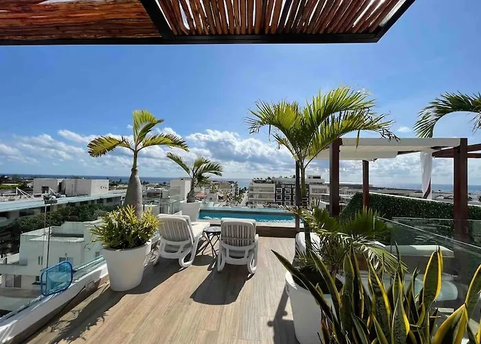 Penthouse On 5av! Private Pool! Rooftop With Ocean View Apartamento *