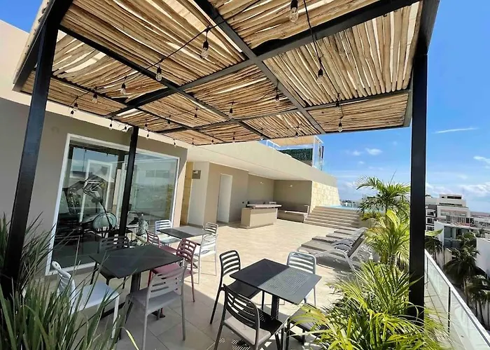 Penthouse On 5av! Private Pool! Rooftop With Ocean View Playa del Carmen