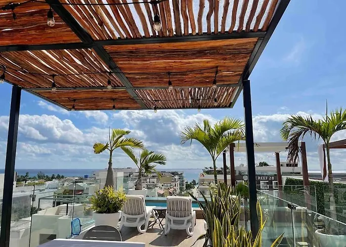 Apartamento Penthouse On 5av! Private Pool! Rooftop With Ocean View Playa del Carmen